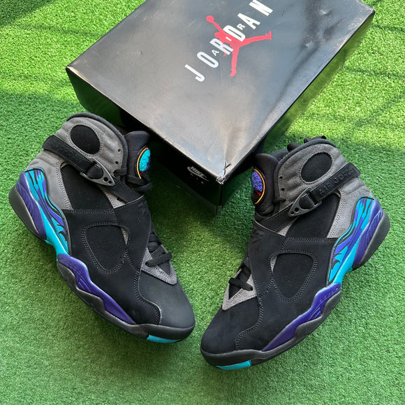 Jordan Aqua 8s Size 12