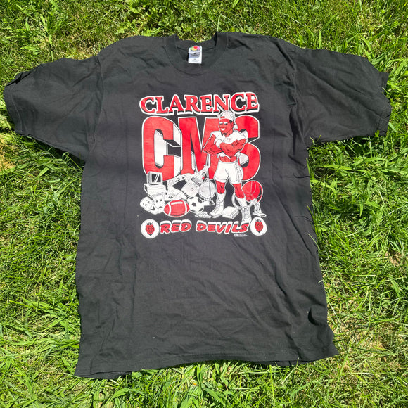 Vintage 1996 Clarence Middle School Tee Size XL