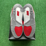 Jordan Fire Red 3s Size 13