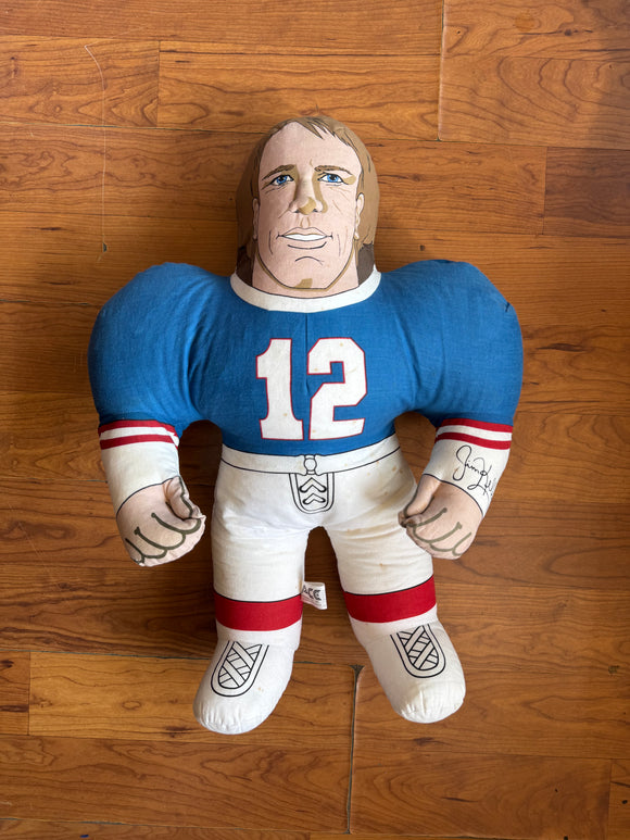 Vintage Buffalo Bills Jim Kelly Tackling Dummies