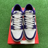 Nike Court Purple Low Dunks Size 9.5
