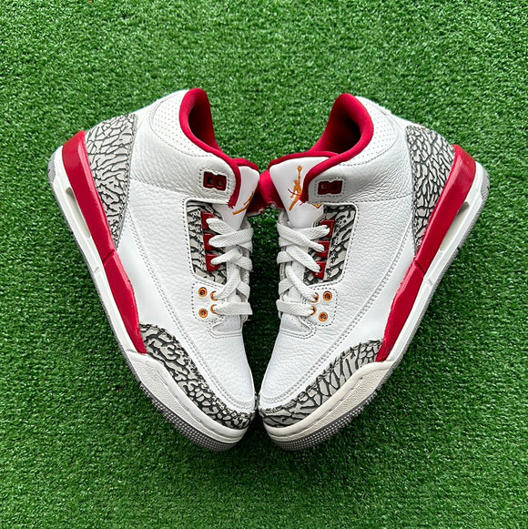 Jordan Cardinal 3s Size 5Y