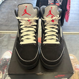 Jordan Black Metallic 5s Size 8.5