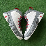 Jordan Fire Red 9s Size 7Y