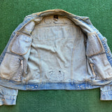 Vintage Lee Jean Biker Jacket Size 40R