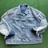 Yeezy Gap Engineered by BB Padded Denim Jacket Size L