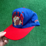 Vintage Buffalo Bills Fred Flintstone Snapback Hat