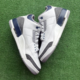 Jordan Midnight Navy 3s Size 10