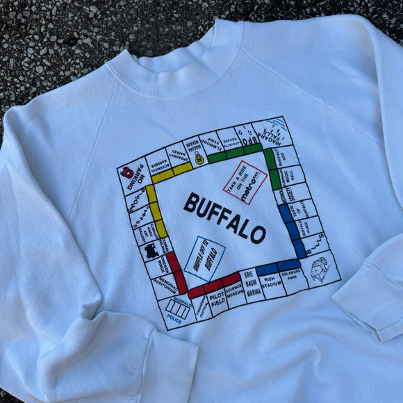 Vintage Buffalo Monopoly Crewneck Size L