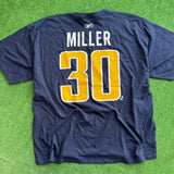 Vintage Buffalo Sabres Ryan Miller Tee Size 2XL