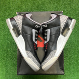 Jordan Black Cement 3s Size 8