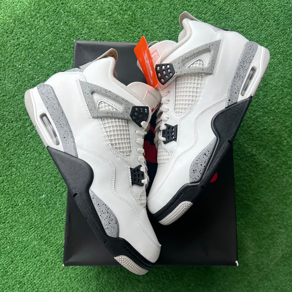 Jordan White Cement 4s 10.5