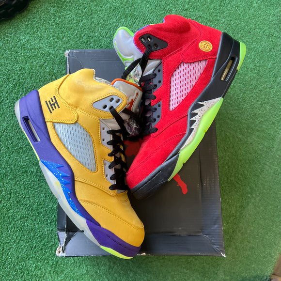 Jordan What The 5s Size 9.5
