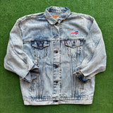 Vintage Buffalo Bills Levi Jean Jacket Size L