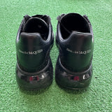 Alexander McQueen Black Crystal Oversized Sneaker Size 41 (8.5M)