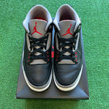 Jordan Black Cement 3s Size 9