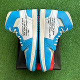 Jordan Off White UNC 1s Size 14