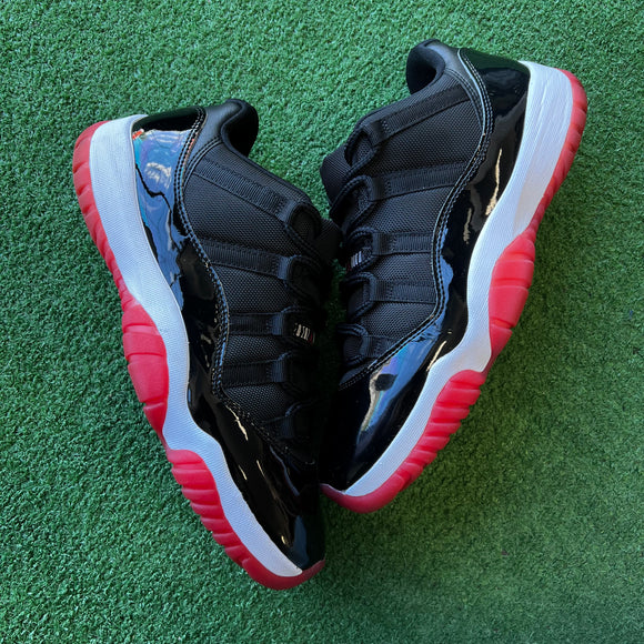 Jordan Bred 11 Lows Size 10