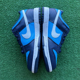 Nike University Blue White Low Dunks Size 5Y