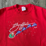 Vintage Buffalo Bills Christmas Crewneck Size L