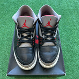 Jordan Black Cement 3s Size 10.5