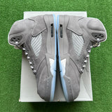 Jordan Wolf Grey 5s Size 13