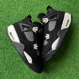 Jordan White Thunder 4s Size 6Y