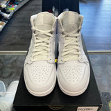 Jordan Triple White Mid 1s Size 10