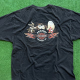 Vintage Harley Davidson Looney Tunes Tee Size XXL