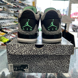 Jordan Green Glow 3s Size 13