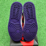 Jordan Court Purple 1s Size 9.5