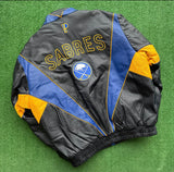 Vintage Buffalo Sabres Leather Jacket Size L