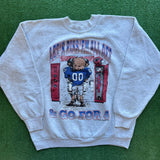 Vintage Buffalo Bills Piss Em All Off Crewneck Size S