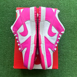 Nike Laser Fuchsia Low Dunks Size 6.5Y