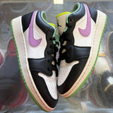 Jordan Green Glow Violet Low 1s Size 5.5Y