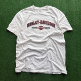 Vintage Harley Davidson Buffalo Tee Size L