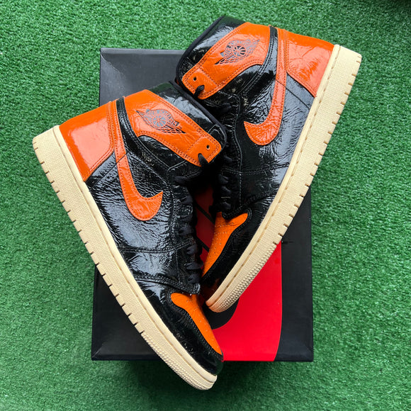 Jordan Shattered Backboard 3.0 1s Size 10.5
