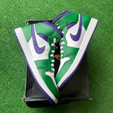 Jordan Incredible Hulk Mid 1s Size 12