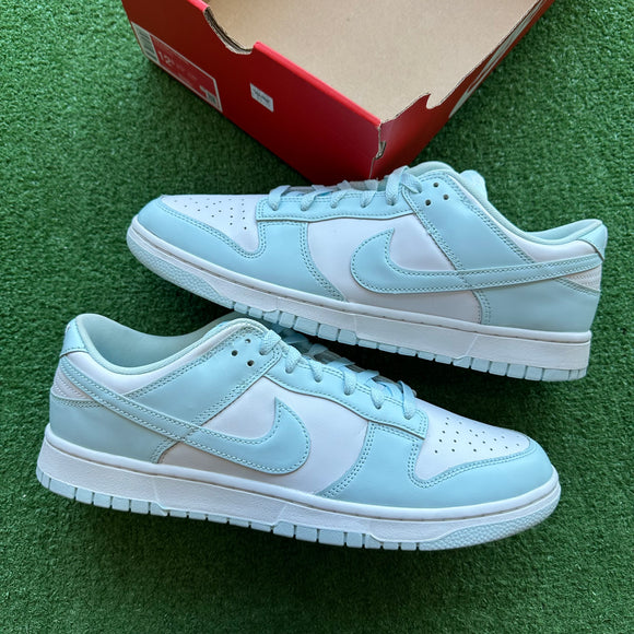 Nike Glacier Blue Low Dunk Size 12