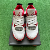 Jordan Fire Red 4s Size 7Y