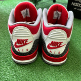 Jordan Fire Red 3s Size 11.5