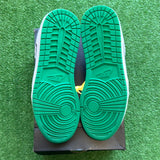 Jordan Lucky Green Black Low 1s Size 12