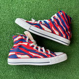 Buffalo Bills Zubaz Converse Size 6