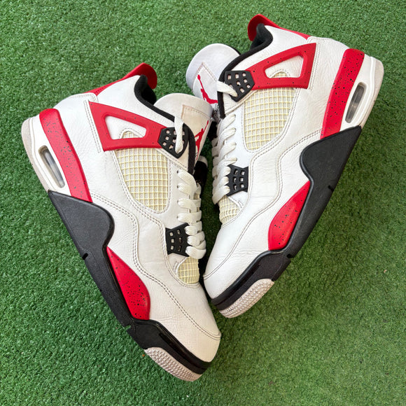 Jordan Red Cement 4s Size 9.5