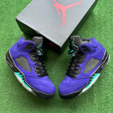 Jordan Alternate Grape 5s Size 12