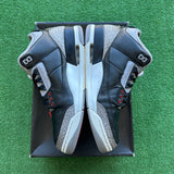 Jordan Black Cement 3s Size 10.5