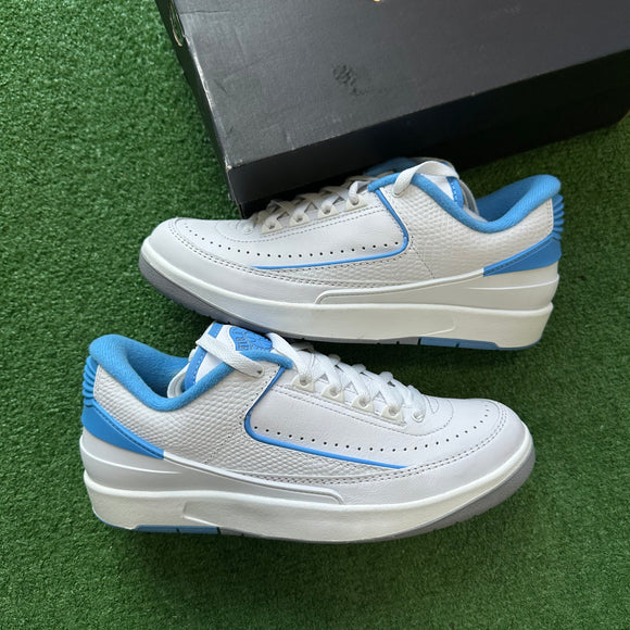 Jordan UNC Low 2s Size 7Y