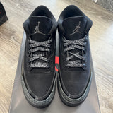Jordan Black Cat 3s Size 10.5