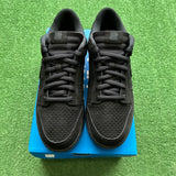 Nike Undefeated Black 5 On It Low Dunks Size 12