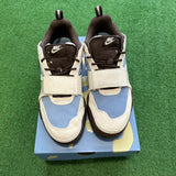 Nike Travis Scott Leche Blue Zoom Field Jaxx Size 9.5